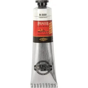 Olejová barva KOH-I-NOOR Olejová barva 1617/101, 40ml, běloba titanová