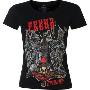 Dámské tričko Tričko metal dámské - PRAHA - METALSHOP - MS120