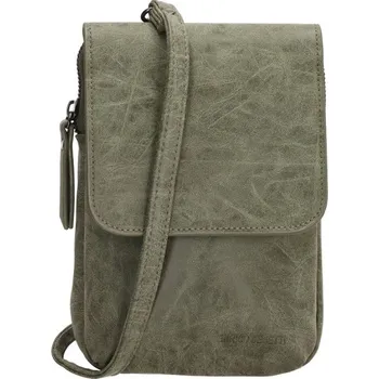 Pouzdro na mobilní telefon Enrico Benetti Crossbody kabelka na mobil Zoe Enrico Benetti Olivová