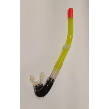 Potápěčská maska Šnorchl Phoen Silicone žlutočervená