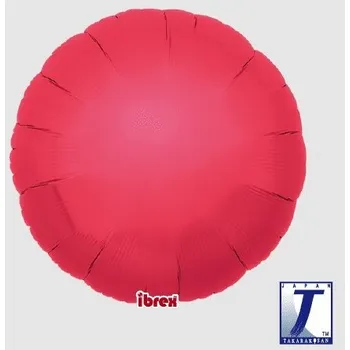 Party dekorace Balónek kruh červený metalický 45 cm t221101