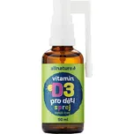 Allnature Vitamin D3 pro děti s MCT olejem ve spreji 50ml