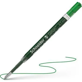 Kancelář Náplň do gelového pera "Gelion 39", zelená, 0,4mm, SCHNEIDER