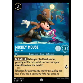 Karetní hra Mickey Mouse 154/204 - The First Chapter Typ karty: Foil