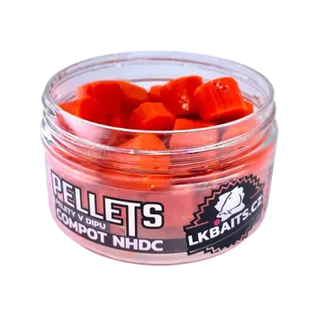 LK Baits Pelety v dipu Compot NHDC 12mm, 60g