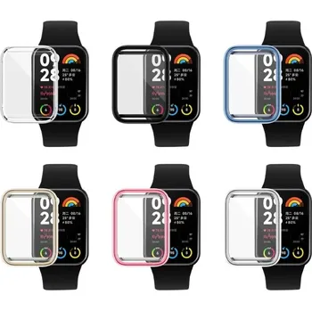 Příslušenství k chytrým hodinkám Silikonový Obal Na Xiaomi Smart Band 8 Pro Barva: Stříbrná