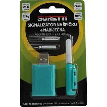 Signalizátor záběru Signalizátor Záběru Suretti Na Špičku - Sada