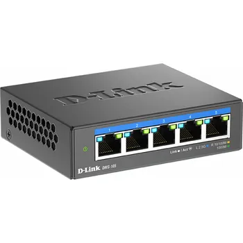 Síťový prvek D-Link DMS-105/E D-Link DMS-105/E 5-port Multi-Gigabit Unmanaged Switch