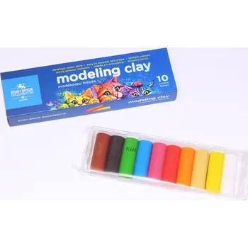 Modelovací hmota KOH-I-NOOR Souprava modelovacích hmot 1315, 10 barev, 200g, Kočky