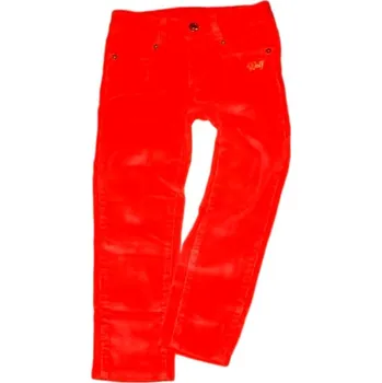 Dívčí manžestráky Wolf T2352 červené