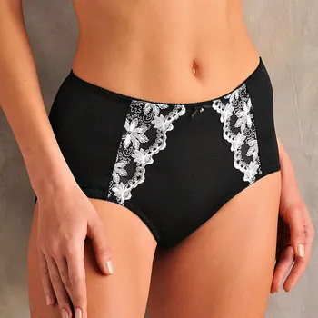 Kalhotky Blancheporte Stahující kalhotky Calenca zn. Confidence Lingerie®, s efektem plochého břicha černá 42/44