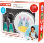 SKIP HOP Zoo Set jídelní 5 ks Jednorožec 12m+