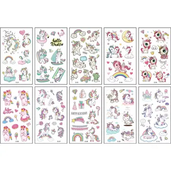 Odstranitelné tetování Dětské dočasné tetování - PONÍCI 3 (Značka: SPADABRAVO)