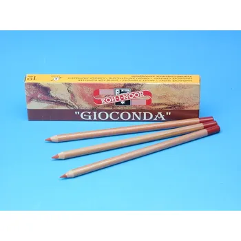 Výtvarný papír KOH-I-NOOR Křída 8820/23 indická červeň v tužce, 12ks