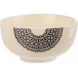 Miska MANDALA keramická béžová průměr 13 cm, výška 6 cm