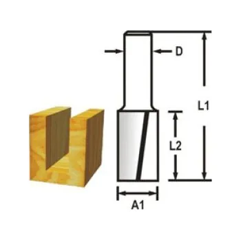 Fréza Fe Produkt Makita D-47678 Drážkovací fréza 2 břit stopka 12 mm,22x32x73 mm=newD-67963