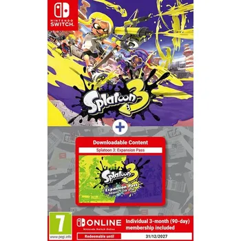 Hra pro Nintendo Splatoon 3 + Expansion Pass (Switch)