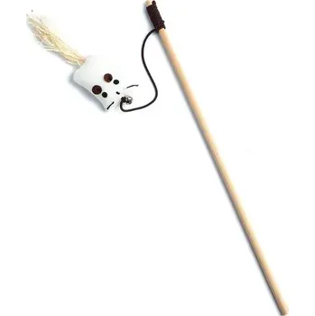 Hračka pro kočku Hračky pro kočky - Interaktivní dřevěná hračka - Létající netopýr