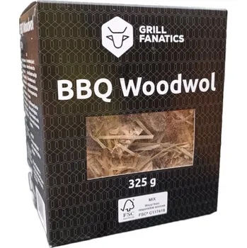 Příslušenství pro gril Podpalovací dřevěné motouzy 325g Grill Fanatics Gril Fanatics
