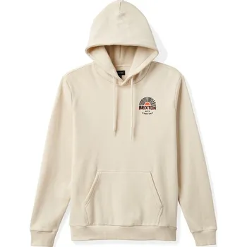 Pánská mikina BRIXTON mikina - Rising Sun Hood Whtcp (WHTCP)