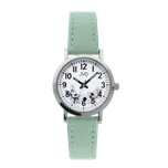 JVD Dětské dívčí zelenkavé hodinky JVd J7184.24