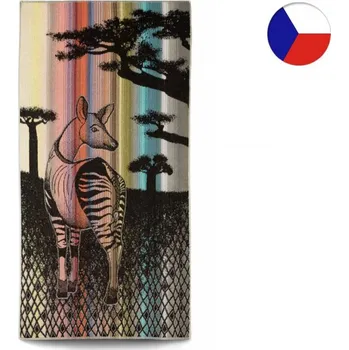Osuška Plážová osuška 75x150 ZARA 450g Africké léto Okapi II