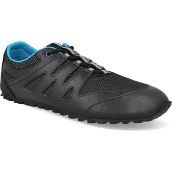 Ahinsa shoes Dámské barefoot trekové boty Chitra Trek&Trail modro-černé 36