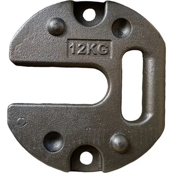 Příslušenství pro zahradní stavbu TENTino Závaží litinové 12 kg (1 ks) tvar C