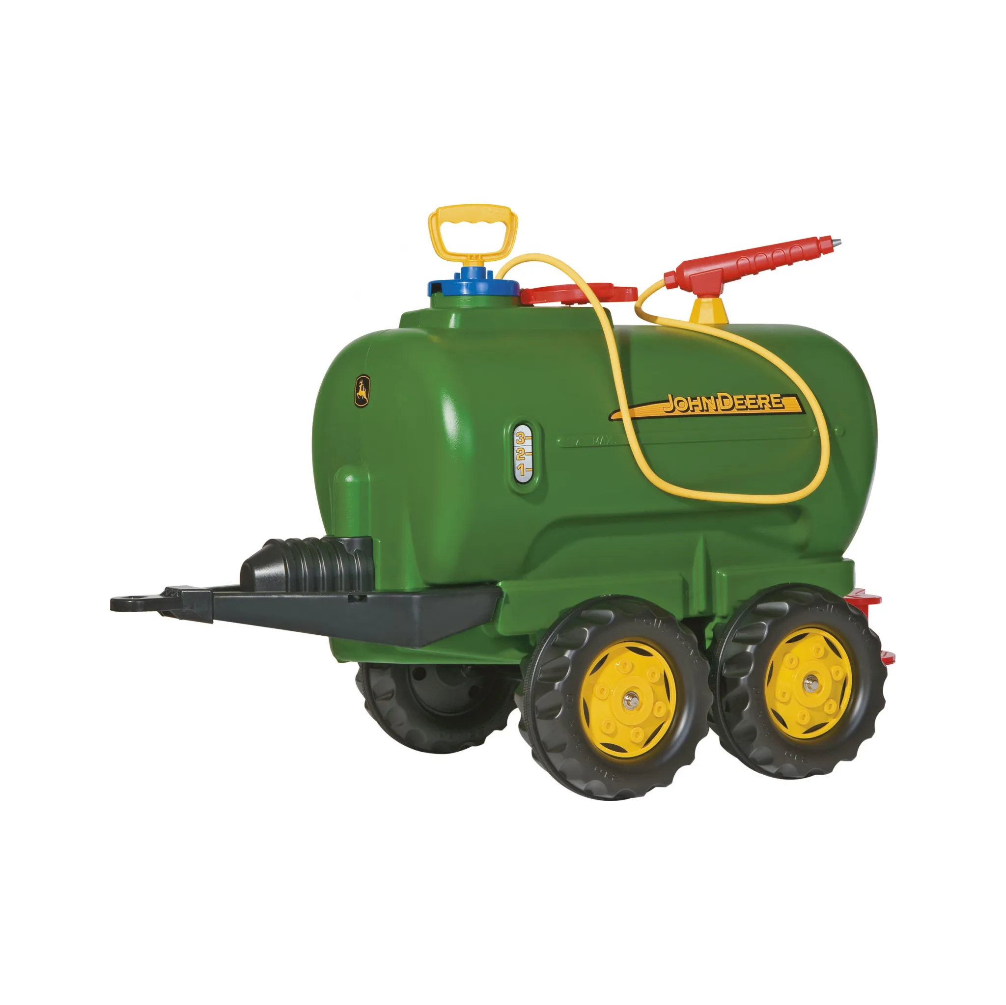 Fotografie 1 - Dětské šlapadlo Rolly Toys John Deere Tanker cisterna s pumpou a sříkačkou zelená