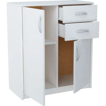 Šatní skříň Komoda JULIA K12D2 Bílá