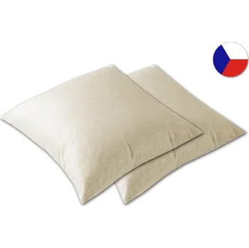 Dekorativní polštářek Damaškový dekorační polštářek 40x40 EXCELLENT TOPAS Jarní déšť smetanový