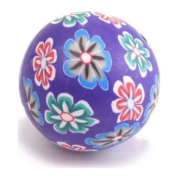 Dětské navlékací korálky Korálek 18mm fialový mix - 1ks