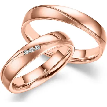 Prsten MARRYA® Dámský snubní prsten Titan - velikost 52 - TI-36D-52