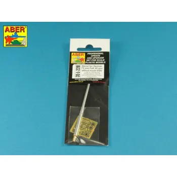 Plastikový model Aber Models 1/35 Barrel for German 75mm PaK 40 gun without muzzle brake