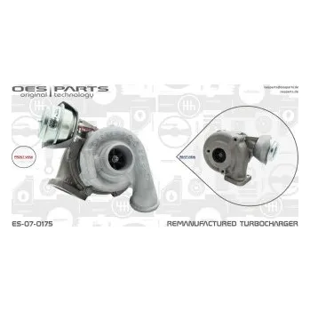 Turbodmychadlo Dmychadlo, plnění OPEL, , 0860050, 0860098, 24445061, 860050, 860098, 93184470, R1630016, OES, ES-07-0175