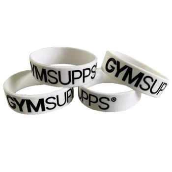 Fitness náramek Gymsupps - bílý