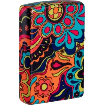 Benzínový zapalovač Zippo Flower Power Design