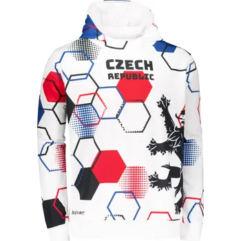 Pánské oblečení Pánská funkční mikina premium ALTISPORT VOJ/ALM036MI01 HEXA BÍLÁ S