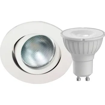 Lampička Megatron DecoclicSet vestavný spot GU10 4,2W bílá 1 x 4,2 W LED