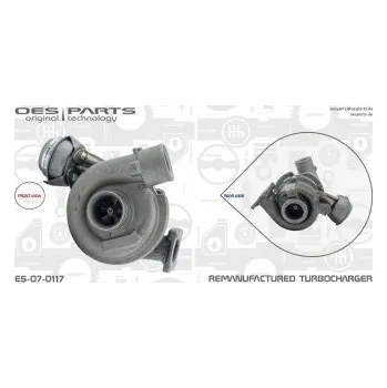 Turbodmychadlo Dmychadlo, plnění IVECO, 2996424, 504203413, OES, ES-07-0117