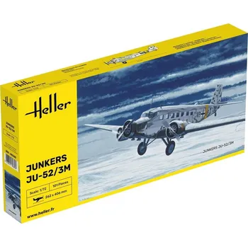 Plastikový model Junkers Ju-52/3M - Heller 80380