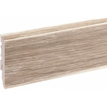 Podlahová lišta Cezar Podlahová lišta soklová PVC - MASTERLINE 530 Dub Saintes Matný 60 mm (2,2m)