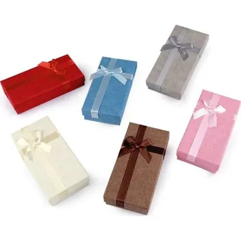 Organizér oblečení Dárková krabička 7x14 cm sv.šedá