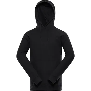 Pánská mikina Nax Geoc Pánská mikina s kapucí MSWY381 černá XXL