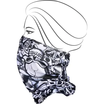 Nákrčník AIRFLEX | multifunkční šátek | pro sport & ochranu | univerzální velikost | SKULL Dedra