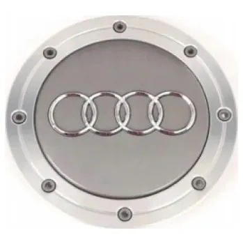 Poklice na kolo Krytky kol, pokličky na kola AUDI 148mm šedá stříbrná 4B0601165A