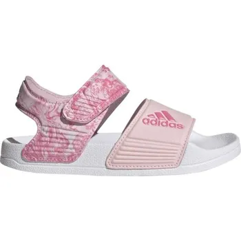 Dívčí obuv Dětské sandály adidas ADILETTE SANDAL K 28 Růžová, Bílá
