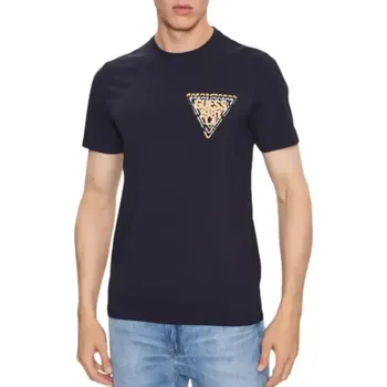 Pánské tričko Guess M3YI22 J1314 tričko modré