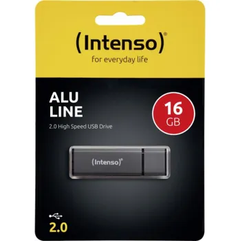 USB flash disk INTENSO - 16GB Alu Line 3521471 anthracite