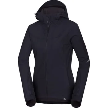 Dámská větrovka Northfinder Dámská softshellová elegantní bunda JEANNE, černá, XS